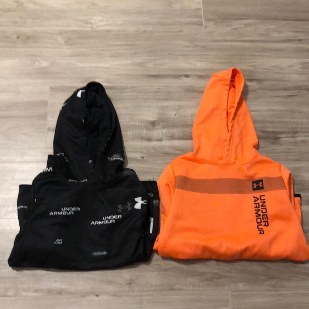 Kid’s Under Armour Hoodies/$8 for both